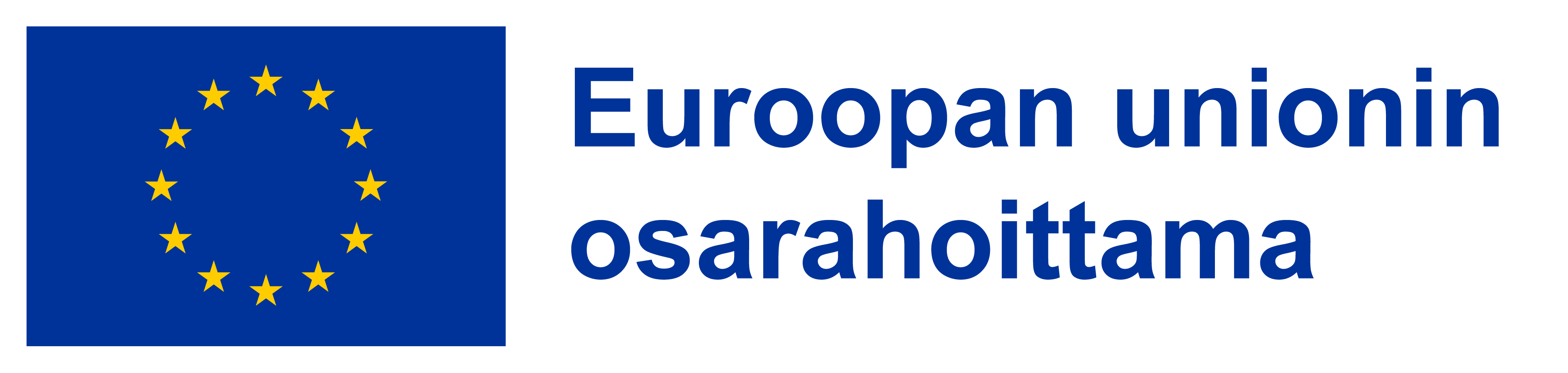 Logo. Euroopan unionin osarahoittama.